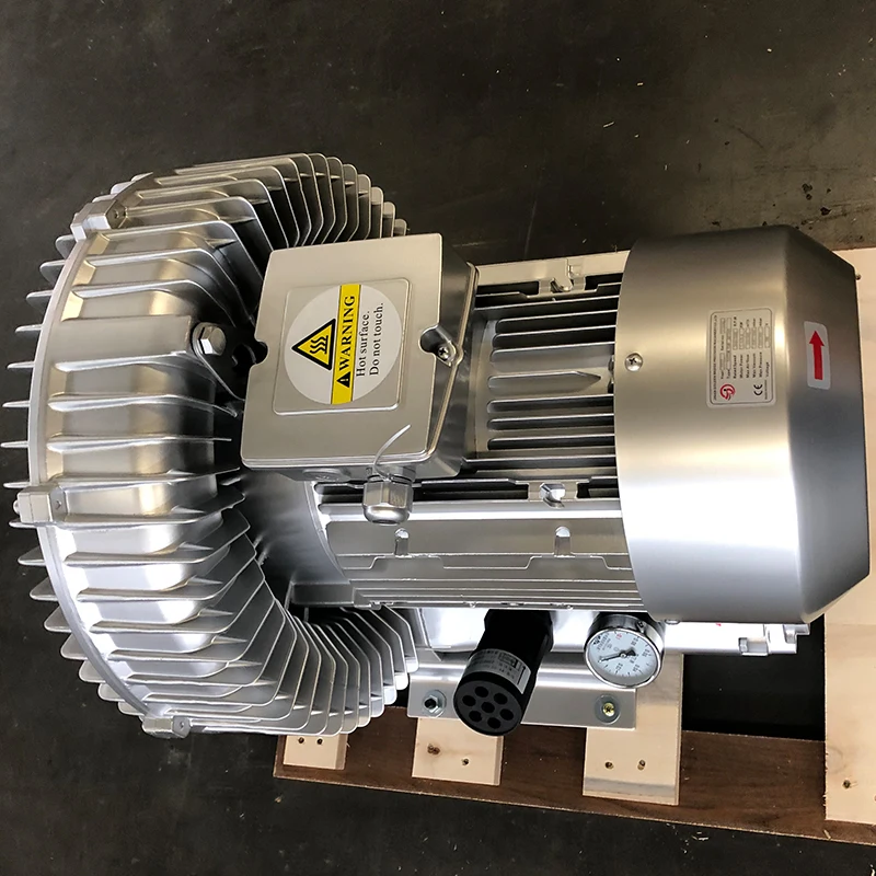 4kw high pressure air turbine blower for pcb washing and drying