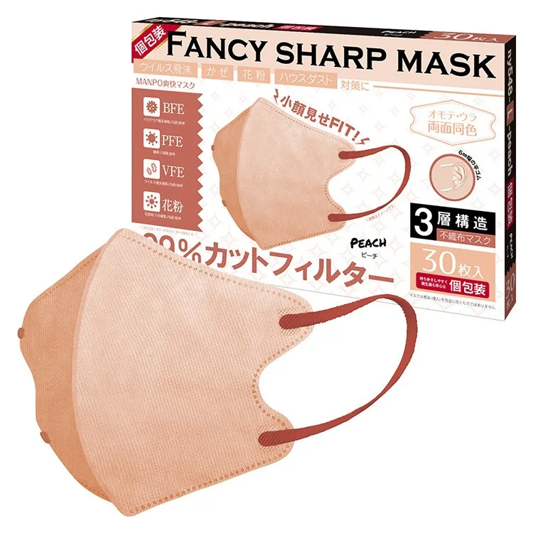 3D disposable breath dust air nose nir face shield airsoft mouth breather half tapabocas mask respir filter face masks 50 pack