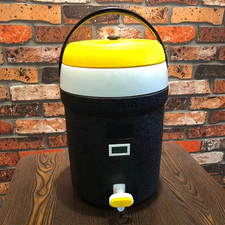 New Double Wall Flask 10 Liters Cold Heat Insulation Barrel Tea Thermos Bucket for Sale