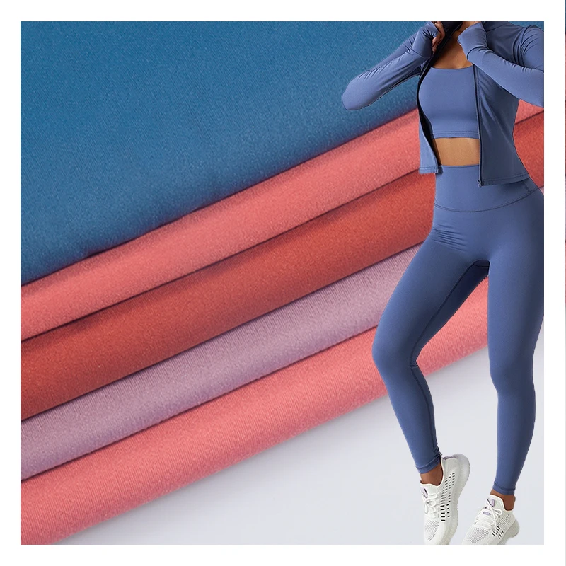 High Quality Women Bodybuilding Yoga Pants Super Stretch Leggins Nylon Polyamide Spandex Fabric