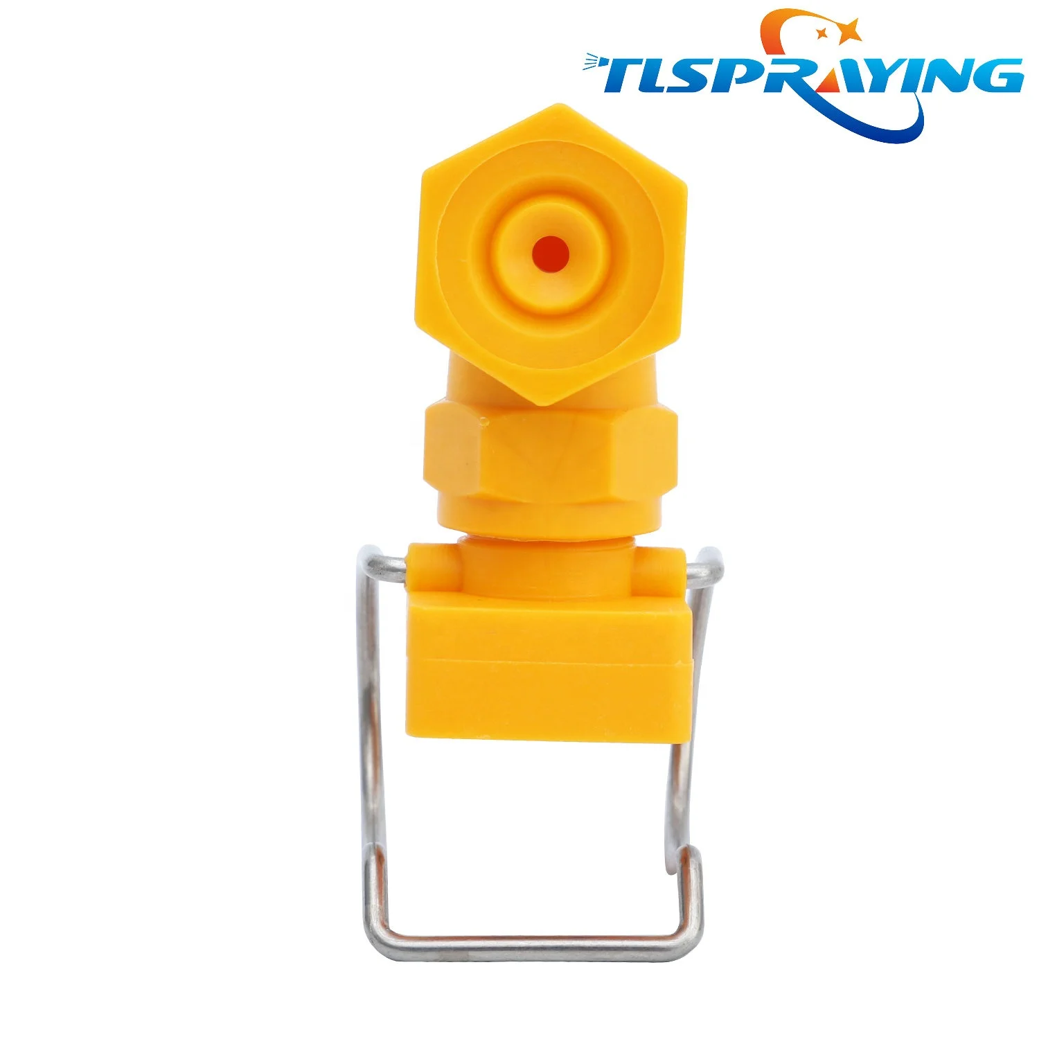 High quality Plastic Hollow Cone Spray Clip Eyelet Nozzles; Pipe Clamp Nozzle; Impact Sprinkler With Clip on Nozzle