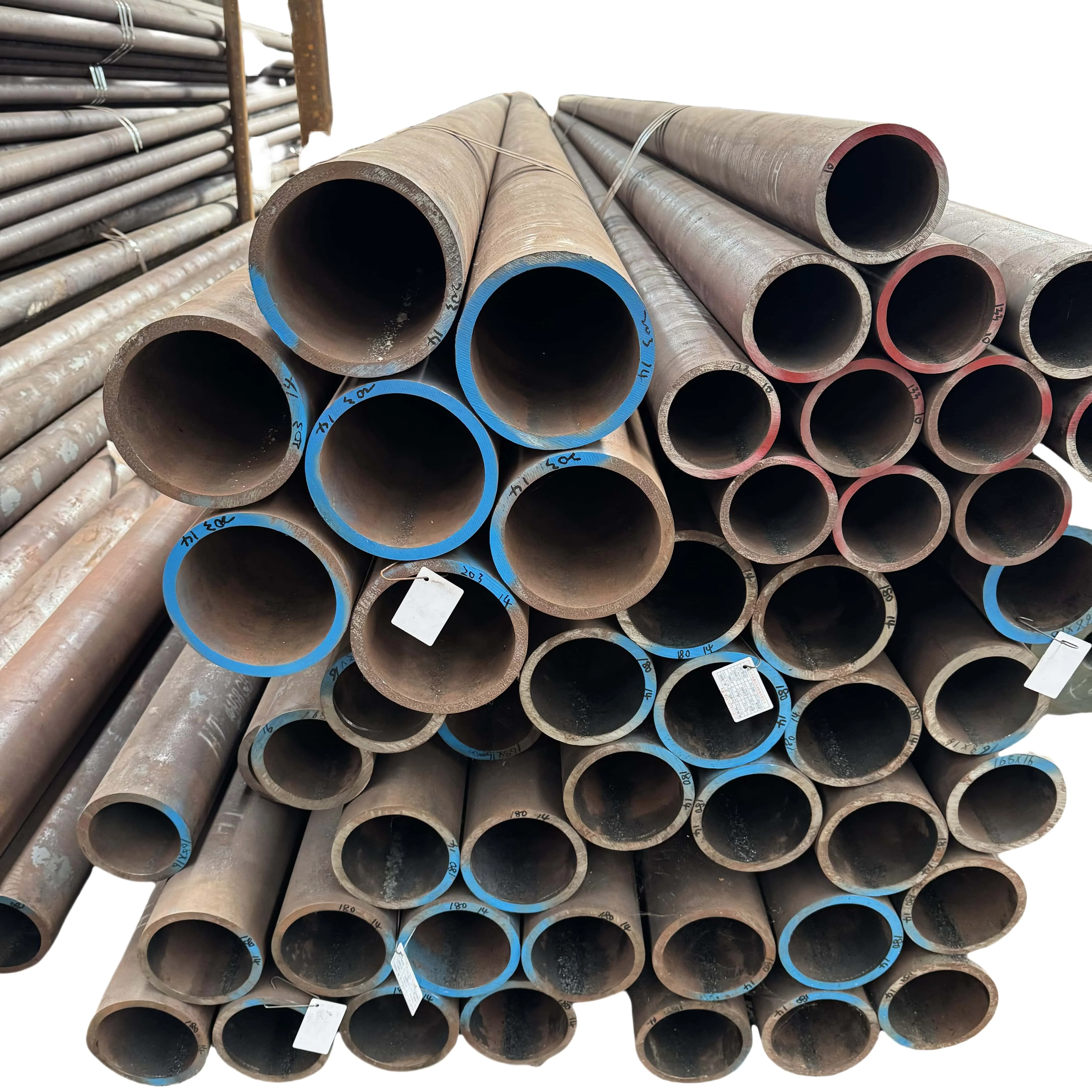 Seamless round carbon steel pipe 10# 20# Q235 Q345 China manufacturer high quality low price