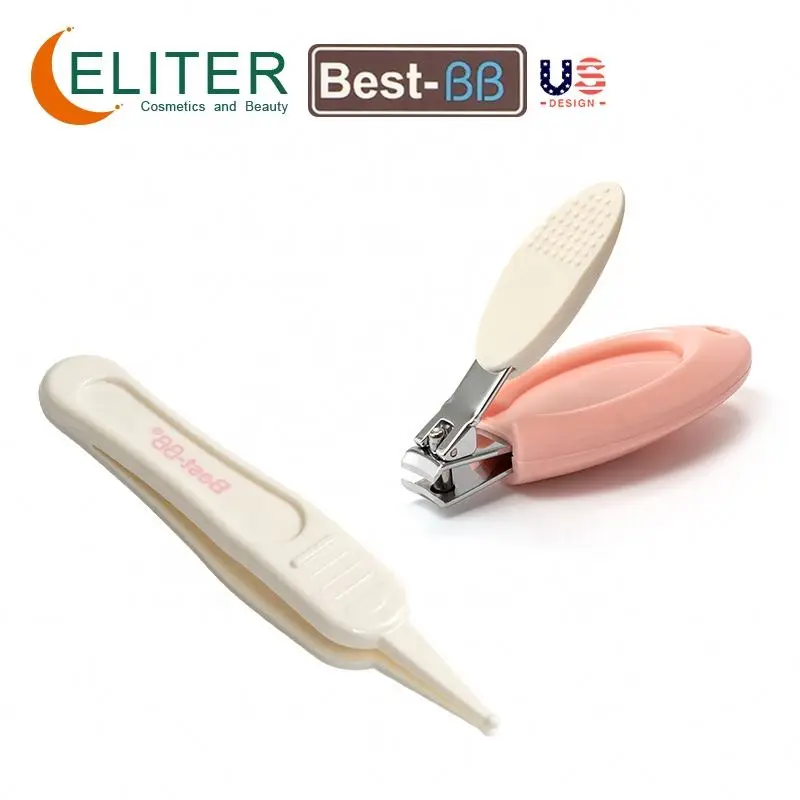 Eliter Hot Sell In Stock 4 In1Pink Blue Green Infant Care Kit Boy Baby Kit Set Set Nail Babi Newborn Grooming Kit