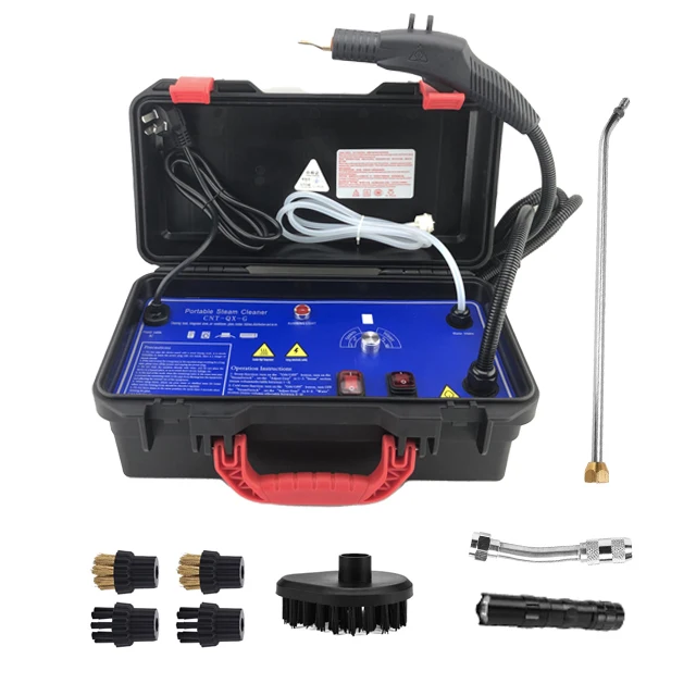 Manufacturer hot selling cleaner With 8 accessories upholstery handheld multipurpose cleaner portable steam cleaner