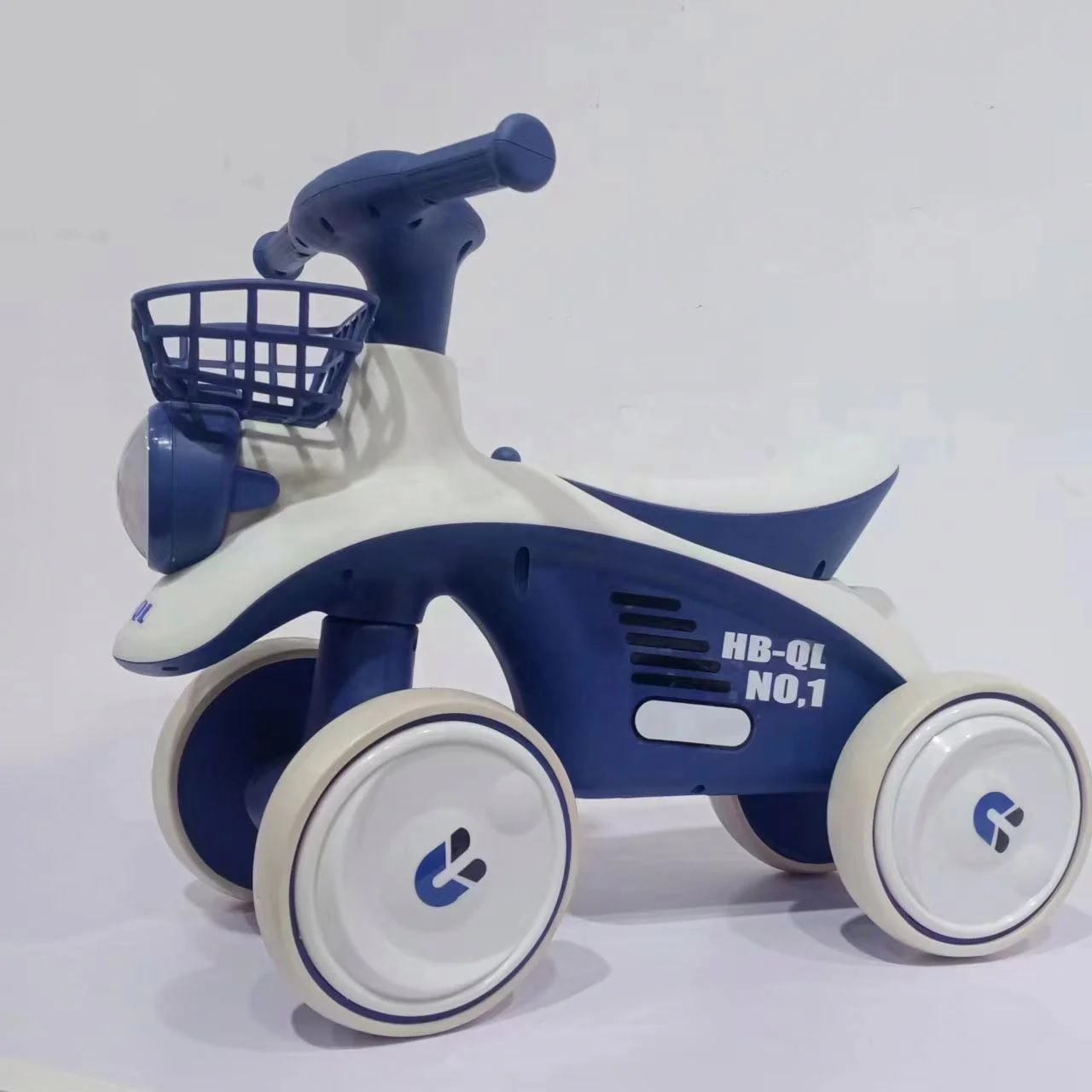 Double drive remote control tricycle children  motorcycle self-driving adults with light early education music