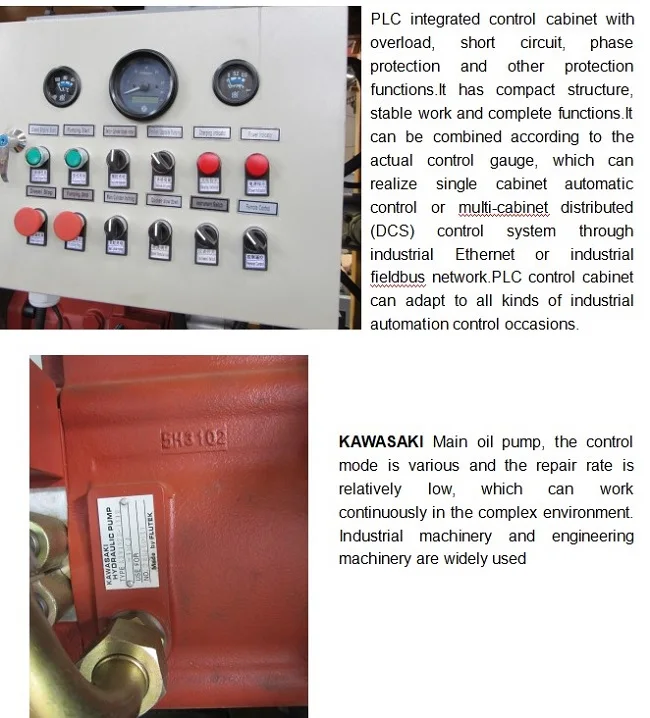 PLC Kawasaki concrete pump