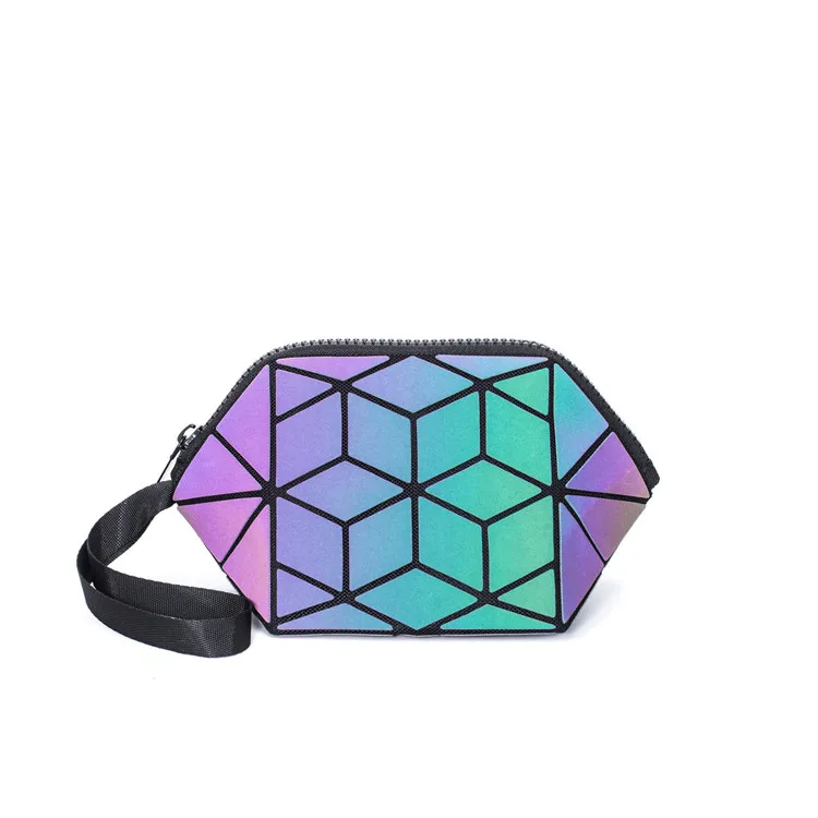 Luminous Holographic Color Changes Flash Reflective purse Bag Fashion Bags