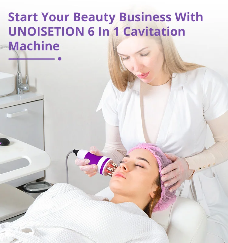 6In 1 Cavitation 2.0  40K Vacuum Weight Loss Radio Frequency Slim Vacuum Cavitation System Beauty Machine