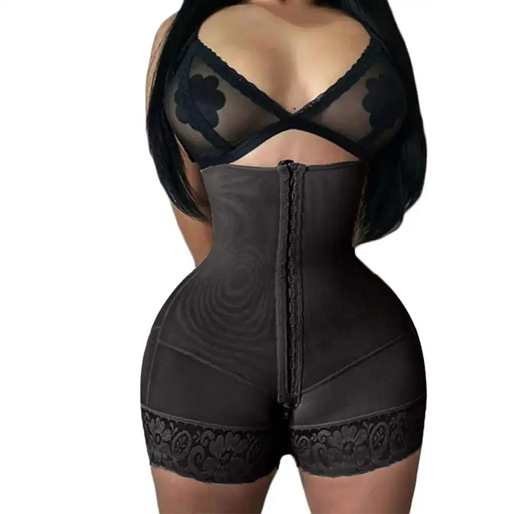 Fajas Colombiana Tummy Control Butt Lifter Body Shaper Postpartum Girdle Waist Trainer Shapewear Women Butt-lifting panties