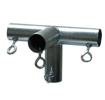 galvanized 4 ways fitting   connector Canopy Fitting 1'