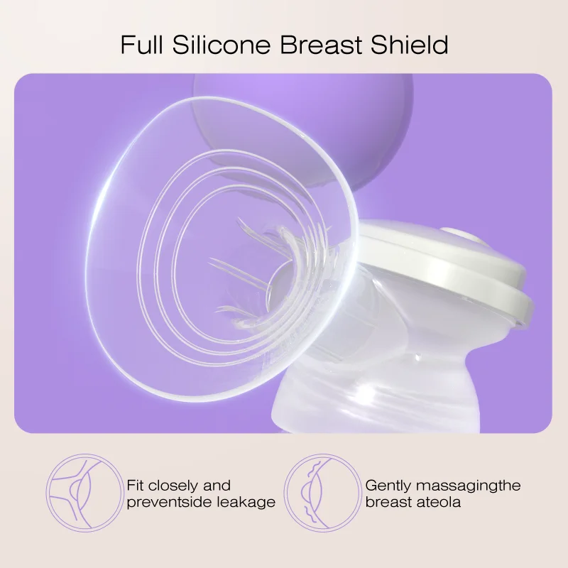 Anly Kiss Top selling Customized Hospital Grade Double Electric Mom Use Breast Pumps Portable Silicone Shield OEM Breast Pump
