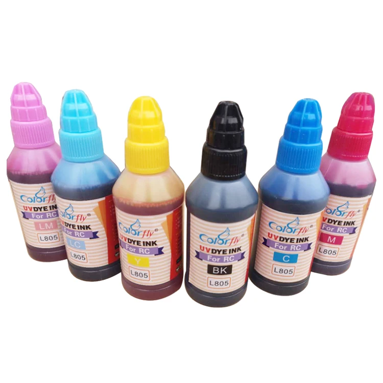 uv Dye ink  ultraviolet dye inks are suitable for sunscreen and light-resistant dye inks of EP printers