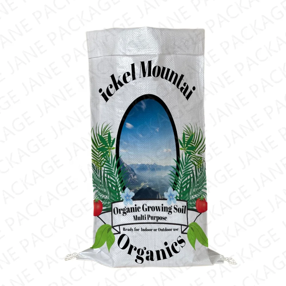 Jane Package 5kg 10kg  polythene woven sacks white polypropylene bags