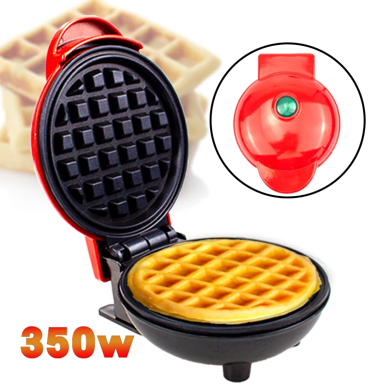 Mini electric Waffles Maker Bubble Egg Cake Oven Breakfast Waffle Machine Egg Cake Oven Pan Eggette Machine Mini Waffle Pot