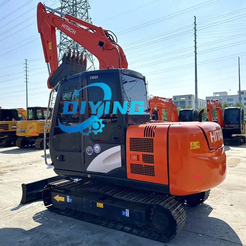 Diying Easy Operation 6t Подержанный мини-экскаватор Hitachi б/у zx60 70 экскаватор с молотком