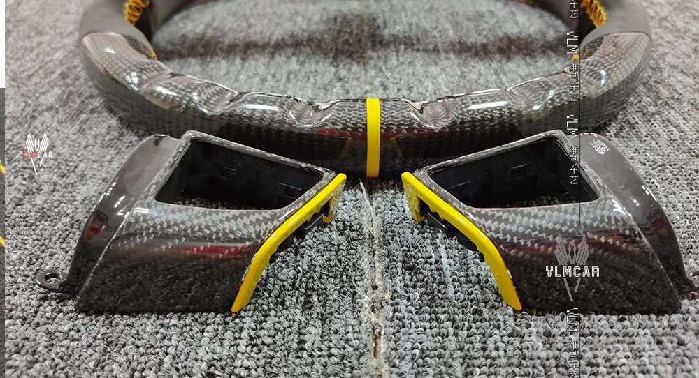 Steering wheel trims Private custom 09-14 CTS-v2 carbon fiber steering wheels for cadillac CTS-V2 /Available for all car models