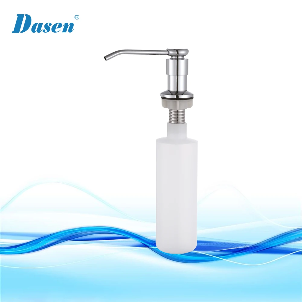 Dasen ZY01 kitchen sink fittings soap hole copper material under the counter top of soap dispenser