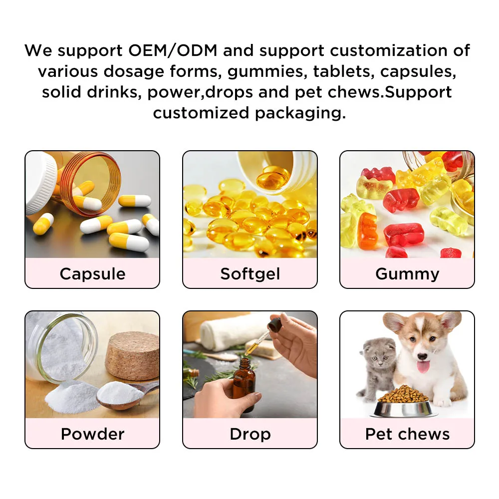 Custom High Purity 98% Quercetin Zinc Bromelain Capsules Zinc Quercetin Supplements Immune Cardiovascular Health