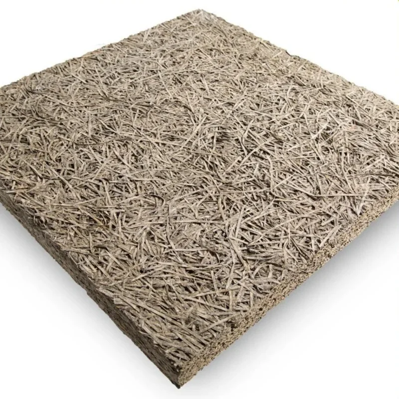 Modern Design Wood Wool Acoustic Panel for Soundproof Interior Wall Ceilings Decoration