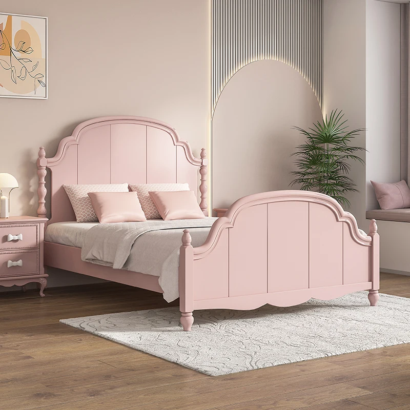 Wholesale Storage Bed Frame Wooden Modern Furniture Queen Size King Double Wood Beds