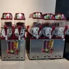 110v 220v big capacity 12L x2 granita juice ice frozen drink slush machine  beater commercial ice slush machine