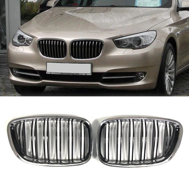 Single Slat Gloss Black Grille Car Front Bumper Kidney Grill For BMW 7 Series G11 G12 730i 740i 750i 740e 725d 730d 2020 2021