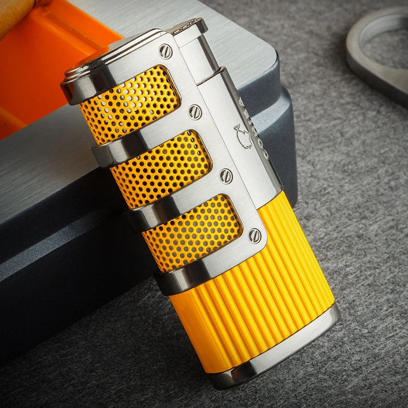 Wholesale Adjustable Flame Torch Jet Cigarette Novelty Lighters Gas Torch Custom logo Lighter gas Lighter