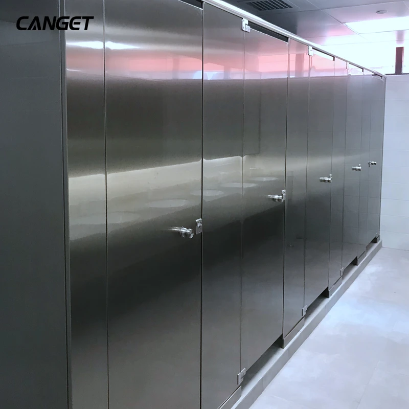 Общественная алюминиевая сотовая панель, разделители для туалета, дверь