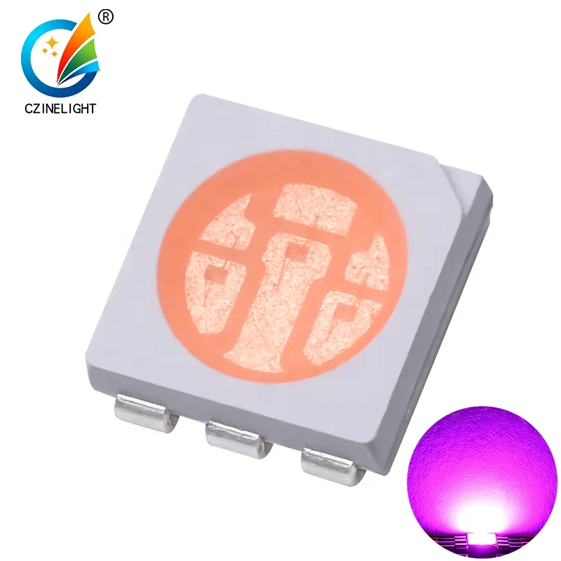 Czinelight производитель оптовая продажа качественные светодиодные 5050 розовые Светодиодные 6 контактов 3 0-3 2 в