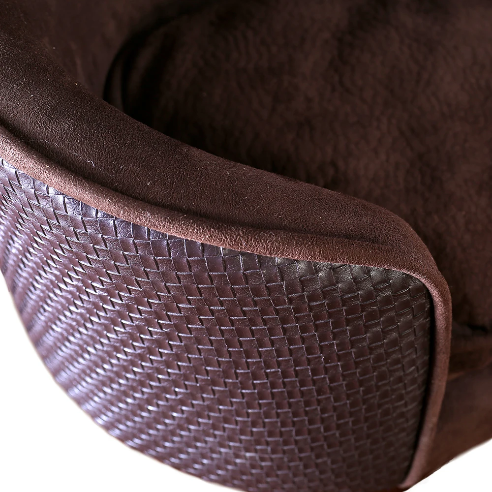 Роскошный бархатный диван для собак Hoopet из полиуретановой ткани 3/4