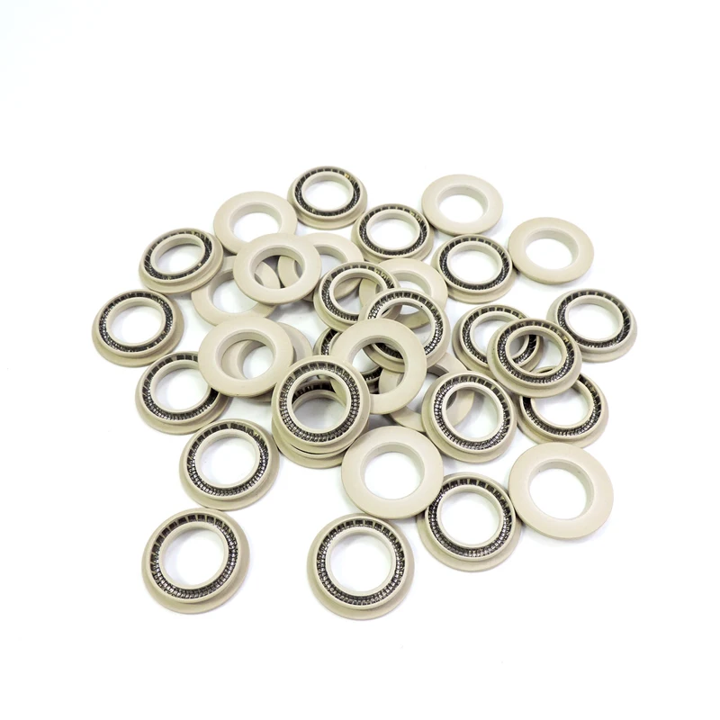 Carbon Filled PTFE PEEK spring Loaded seal wear resistant upe spring seal 3*8*3mm