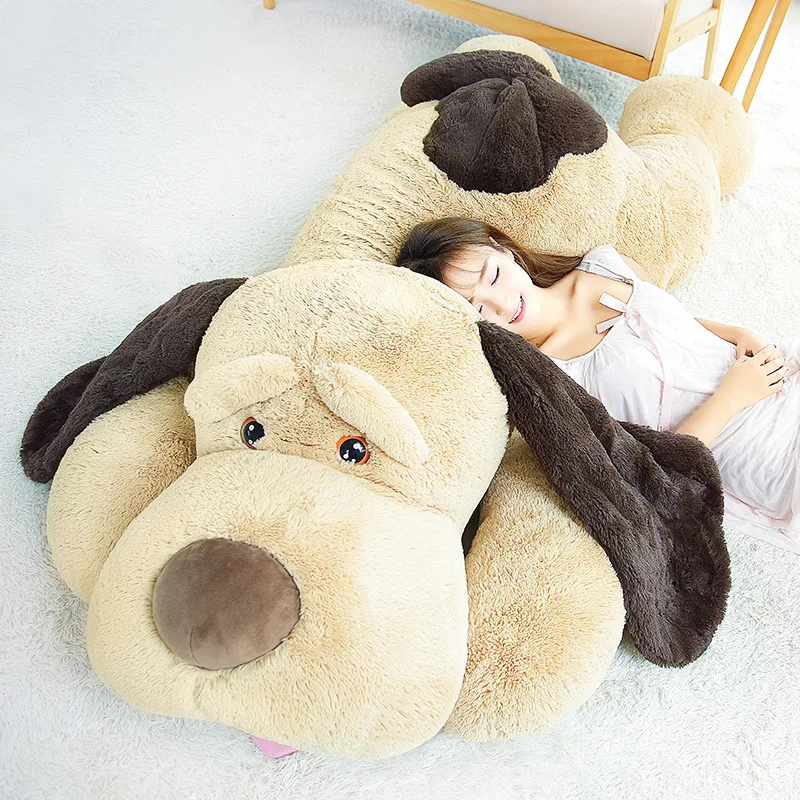 Giant Stuffed Puppy Dog Big Plush Extra Large Stuffed Animals Soft Plush Dog Pillow Big Plush Toy for Girls Kids