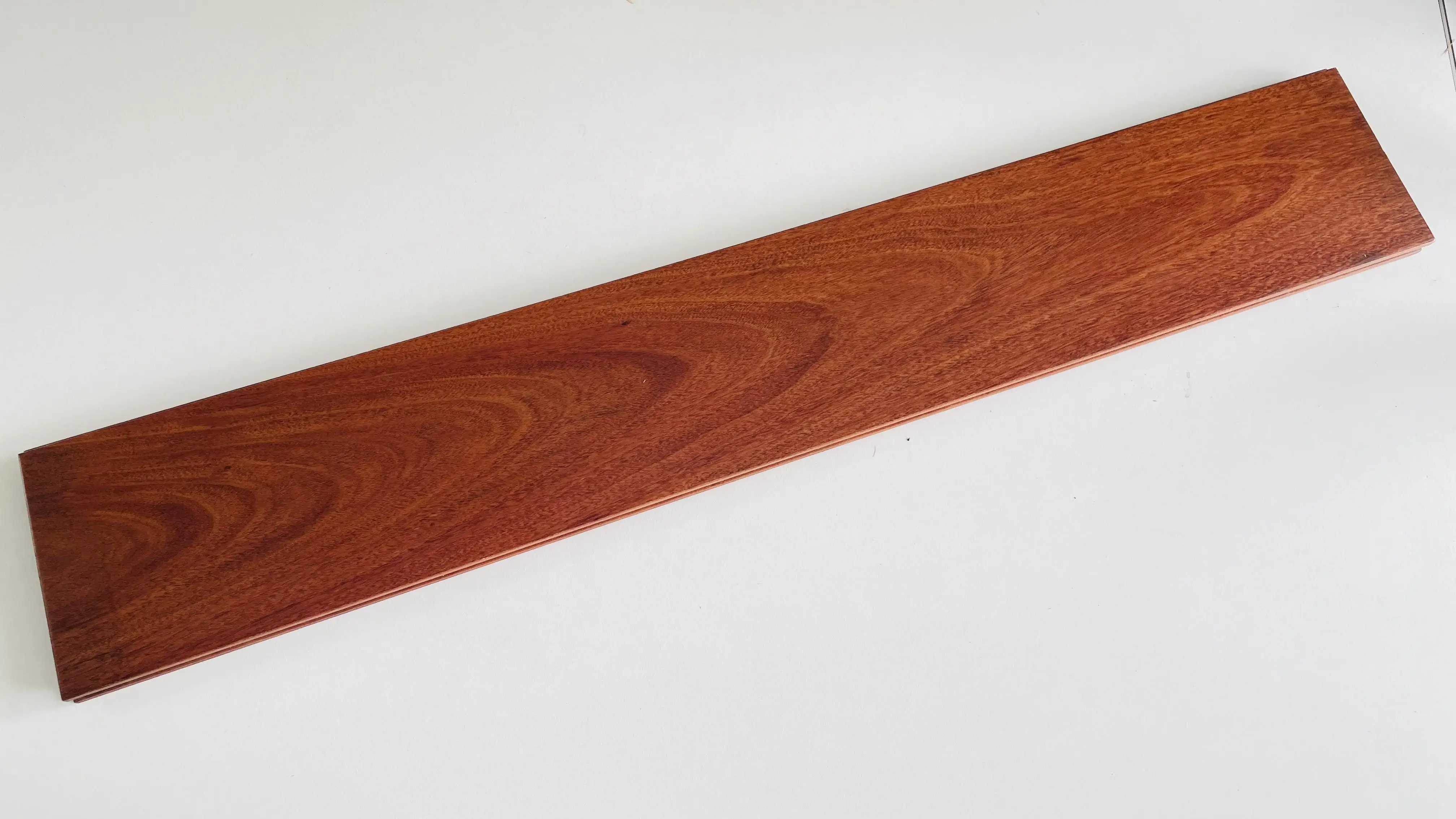 Solid wood santos mahogany wood flooring for living room