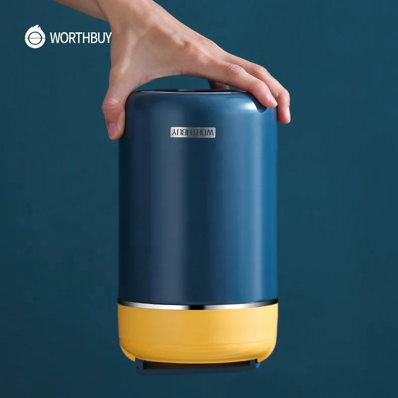 WORTHBUY Office School Food Jar 304 Stainless Steel Food ContainerThermal Vacuum Insulated Lunch Box For Cold and Hot Food