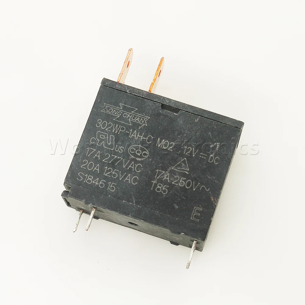 Реле 12VDC 17A 4PIN 302WP-1AH-C M02