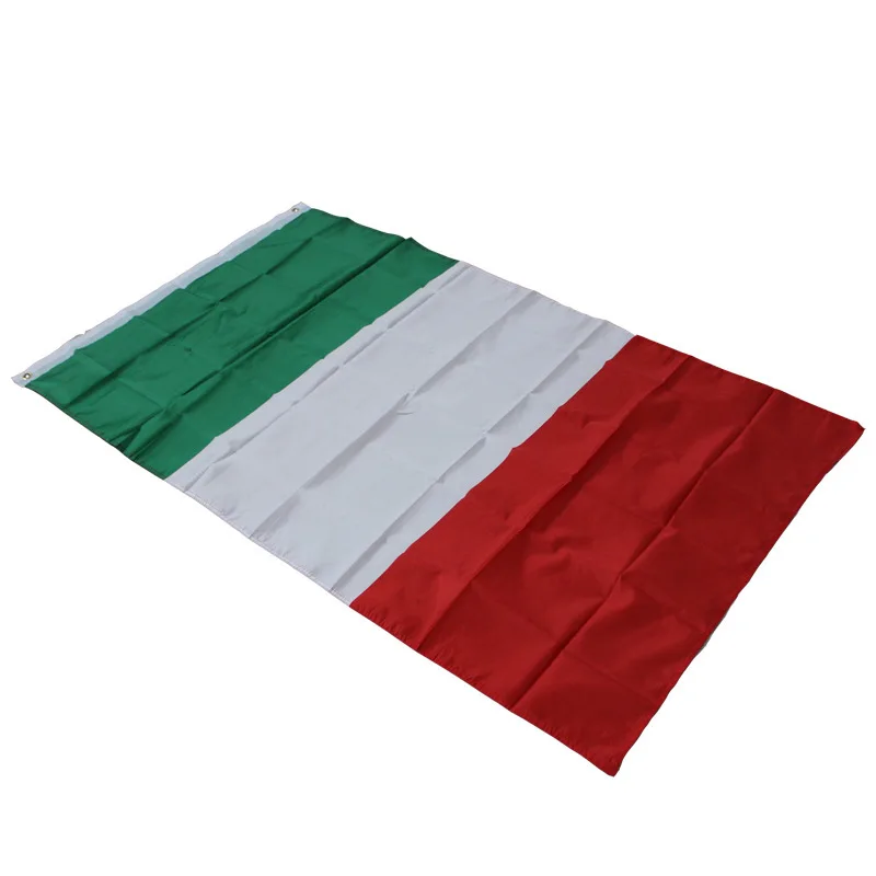 
2022 World Cup cheering 100% polyester 90*150cm 3*5 feet italian nation italy flag factory direct 