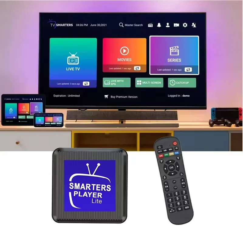 Бесплатная тестовая подписка на Android 4K Full HD LION панель реселлера Европа Канада США Великобритания Нидерландская немецкая Испания F18 + XXX Smart Box