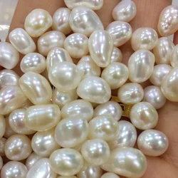 No hole can drill free sample 7-8 mm AAA top quality loose freshwater nugget pearl