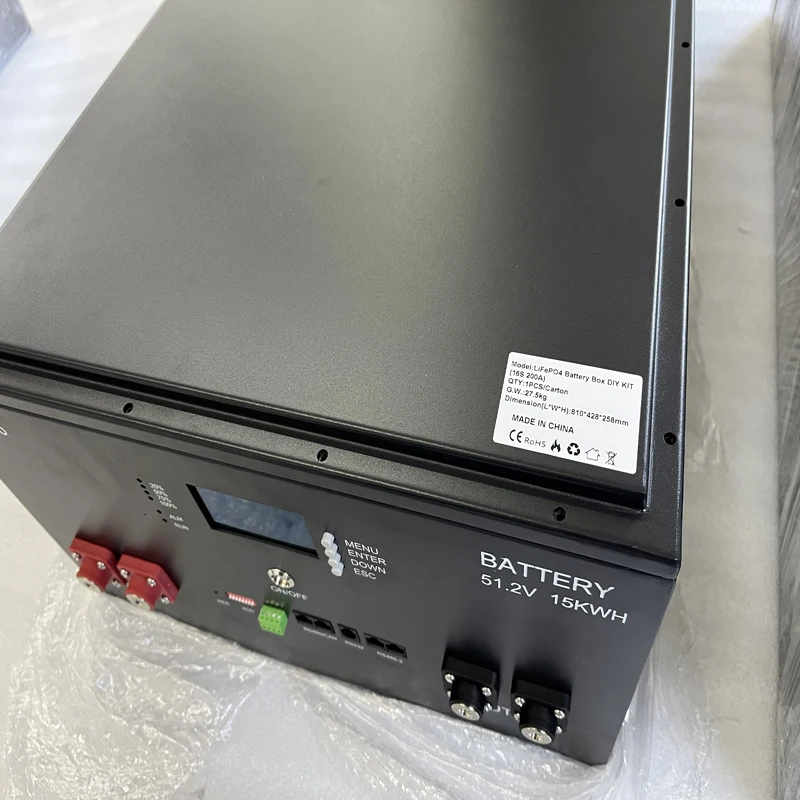 Empty Box Case Easy Installation  51.2V 280Ah Lithium Iron Phosphate Battery Box Case