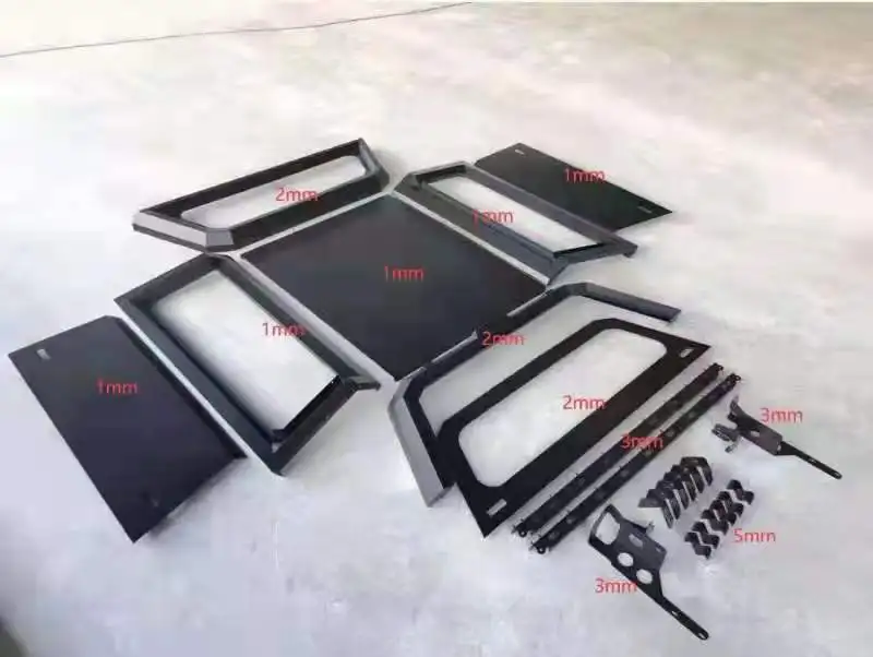 Steel Dual Cab Auto car parts steel Pickup Truck Canopy for NISSAN NAVARA D22  Back  cover