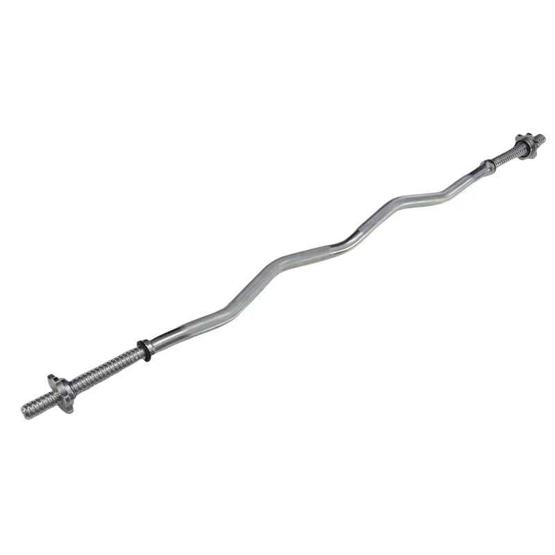 Fitness Sport Gymnastics Gym Home Work Out Curve Weightlifting Barbell Bar