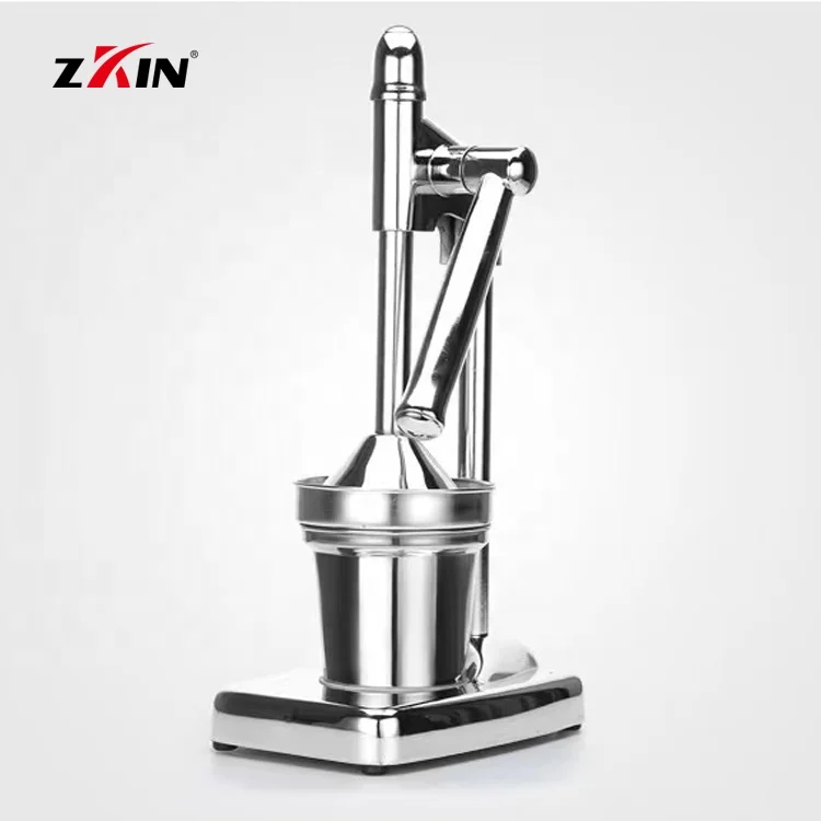 China Supplier Products Stainless Steel Fruit Juice Made By Squeezer Lid Rotation Press Reamer Citrus Pro V Manual Orange Juicer