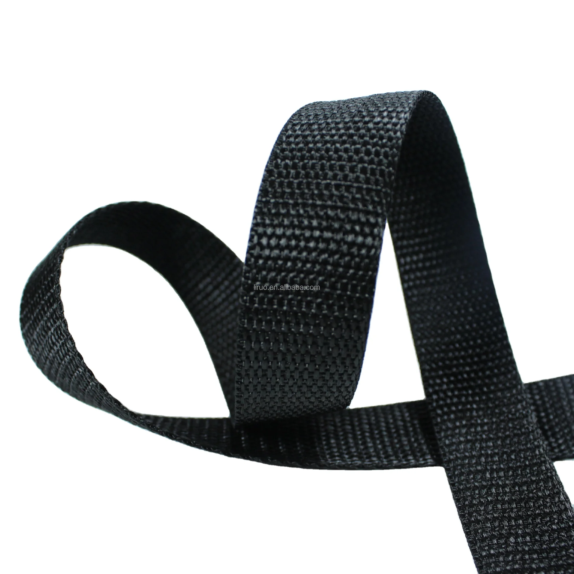 Colorful plain PP webbing for bag strap,,belt
