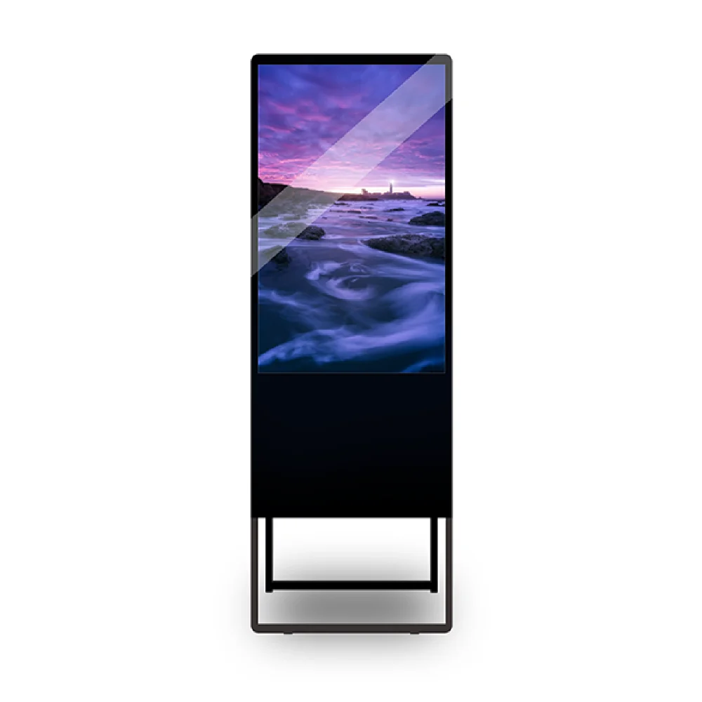 32 49 Inch Portable Kiosk Advertising Display Touch Screen Monitor Foldable A Frame Lcd monitor Digital Signage