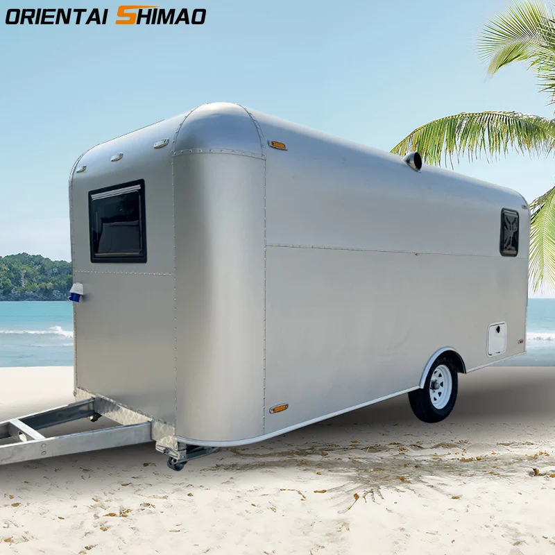 New Material Caravan Off Road Camper Australian Standard 4X4 Caravan Travel Trailer Outdoor Camping Trailers