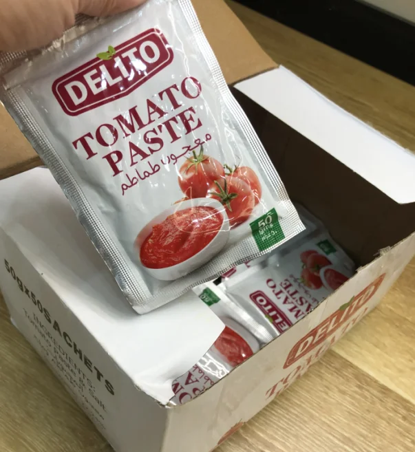 Оптовая продажа органический Высококонцентрированный свежий томатный соус Ketchup