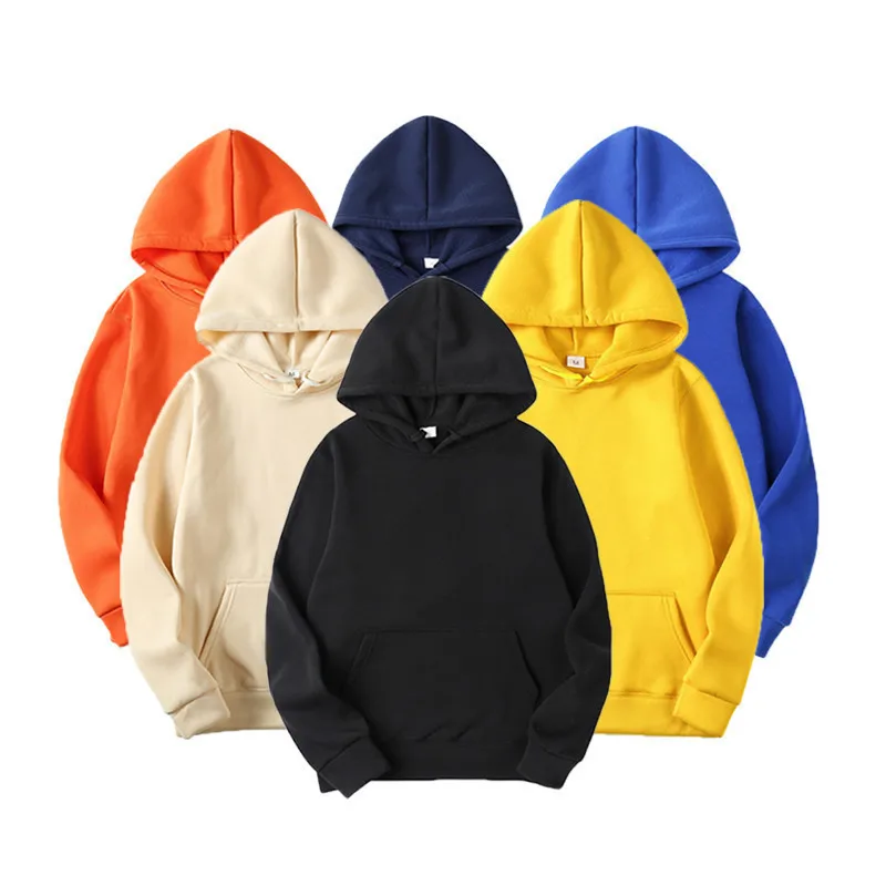 Custom Embroidered Screen Puff Printing Plain Sweatshirts Sublimated Blank Custom Logo mens hoodies  sweatshirts
