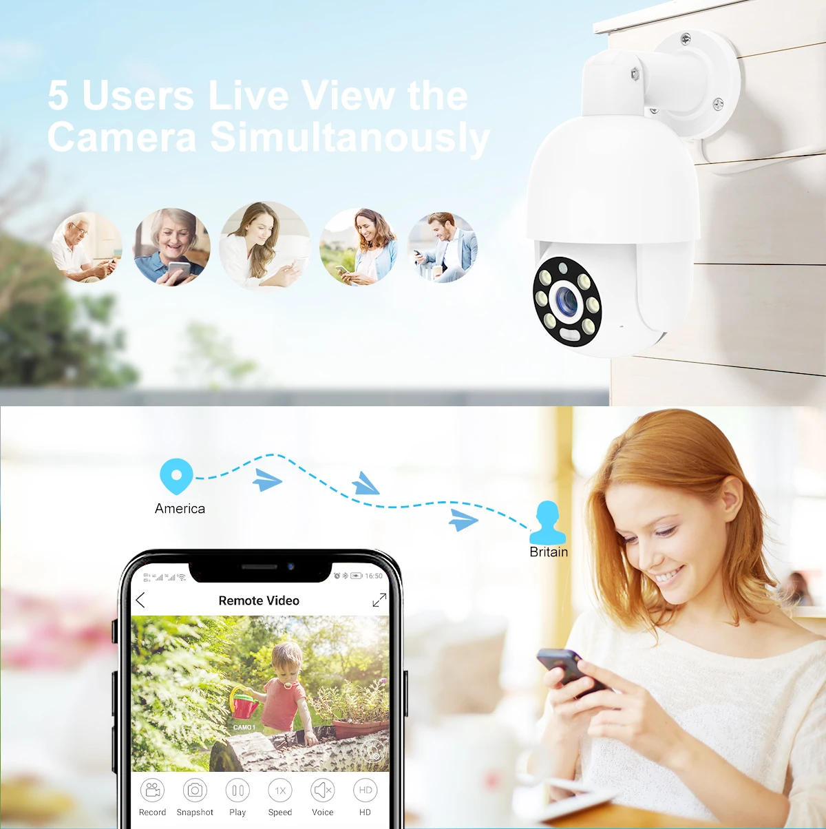 8CH 8MP Newest H.265 Cctv Camera System Nvr 8Mp Camera Ip Day And Night Dome Poe Camera System