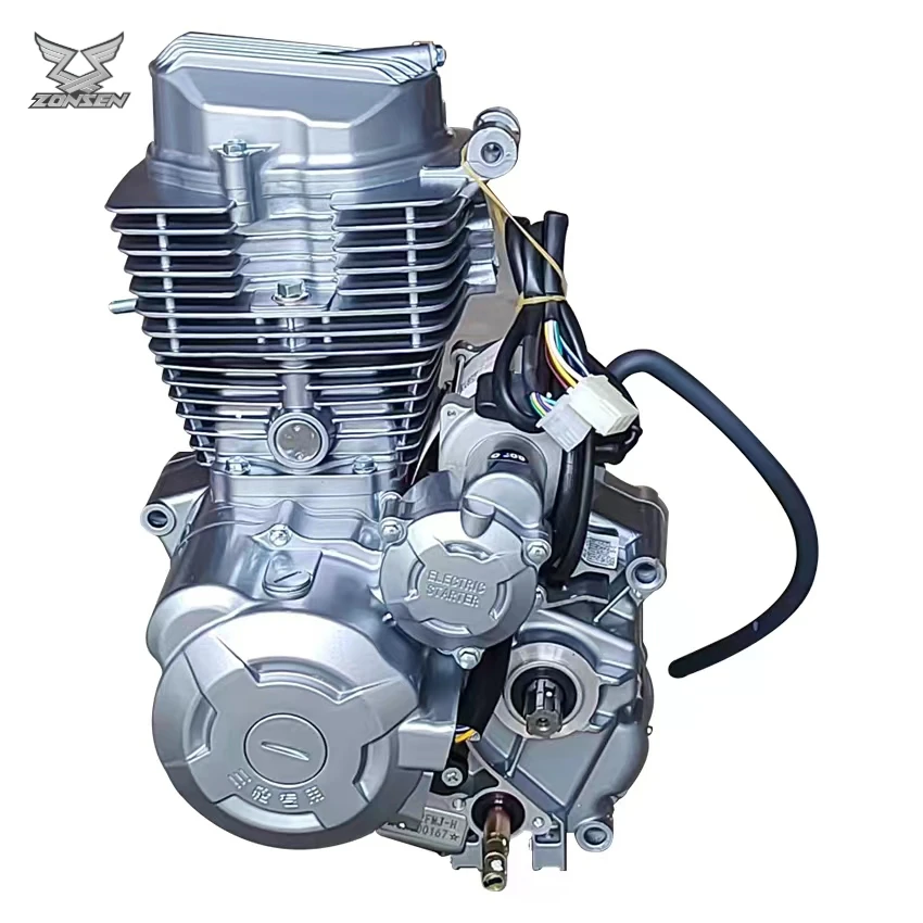 zongshen 125/150/175/200/250CC air cooled CDI OEM engine 4 stroke motorcycle tricycle engine CG125/150/175/200/250 for honda