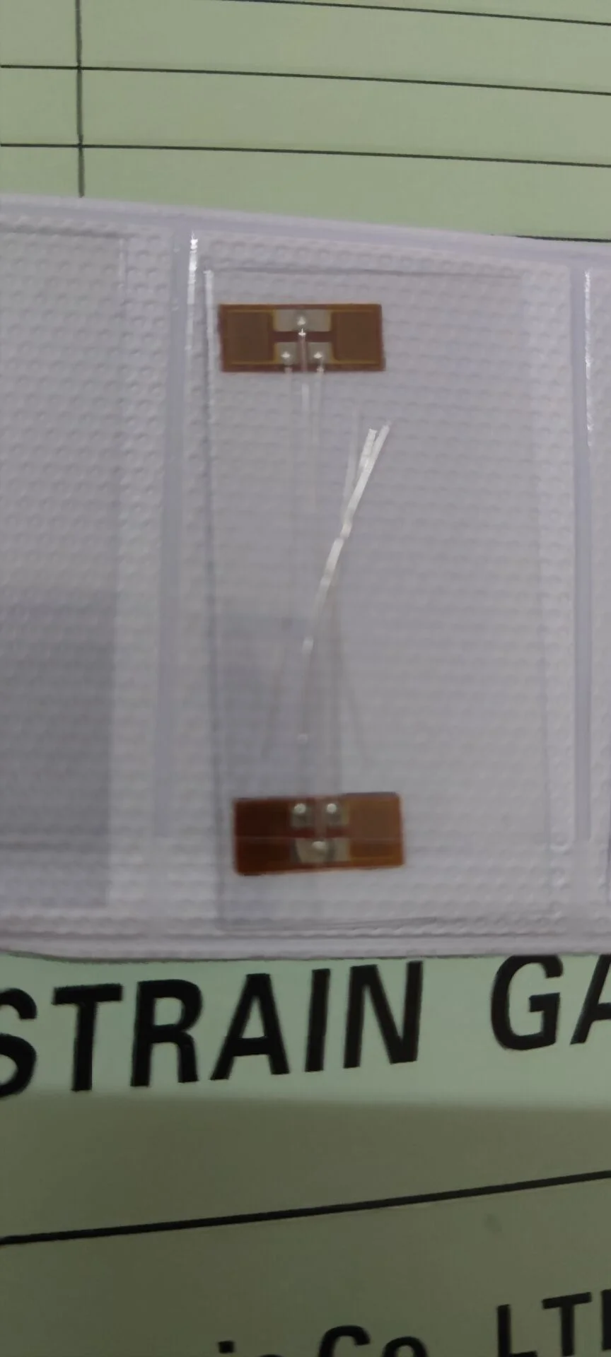 Metal foil wheastone bridge Half Bridge Strain Gauge Bf1000-2GB-6.0